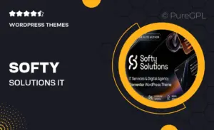 Softy Solutions – IT Services & Digital Agency WordPress Theme