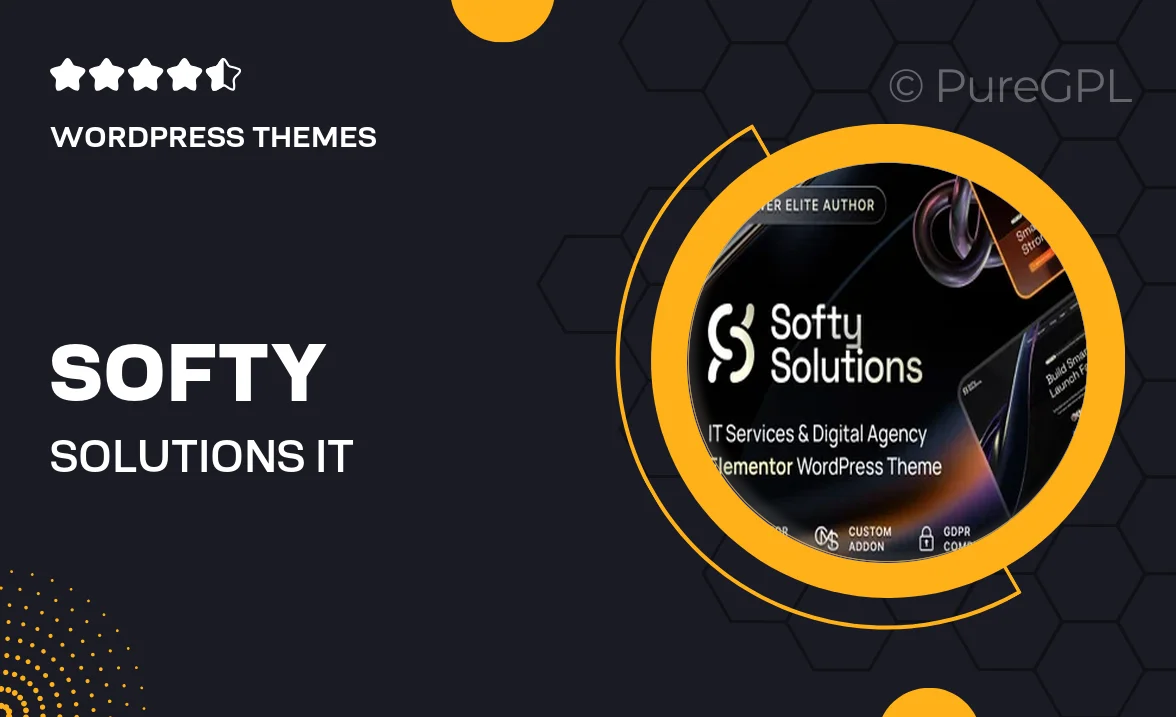 Softy Solutions – IT Services & Digital Agency WordPress Theme