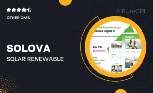Solova – Solar & Renewable Energy Elementor Template Kit