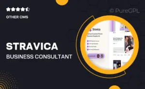 Stravica – Business Consultant Elementor Template Kit