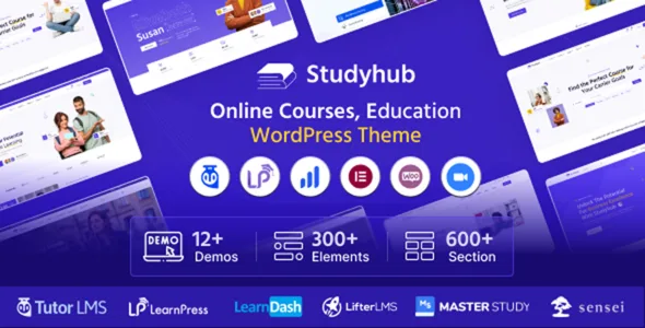 studyhub education wordpress theme 1