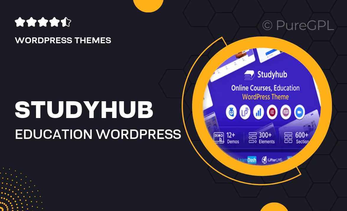 Studyhub – Education WordPress Theme