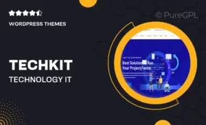 Techkit – Technology & IT Solutions WordPress Theme