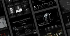 Themeforest | Aixor Agency WordPress Theme