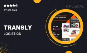 Transly – Logistics & Transportation Elementor Template Kit