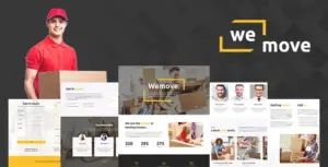 WeMove – Home Moving & Logistic WordPress Theme