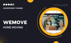 WeMove – Home Moving & Logistic WordPress Theme