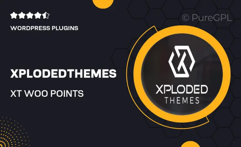 xplodedthemes xt woo points rewards pro