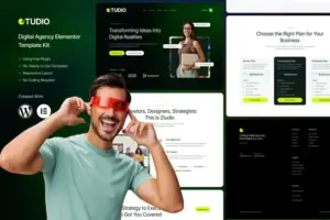 Ztudio – Digital Agency Elementor Template Kit