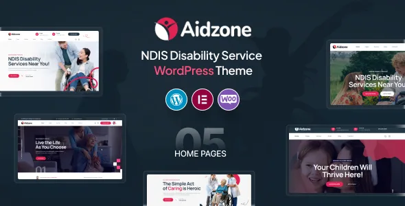 aidzone ndis disability service wordpress theme 1