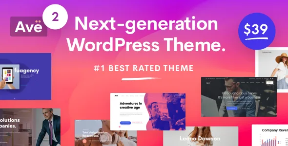ave responsive multi purpose wordpress theme 1
