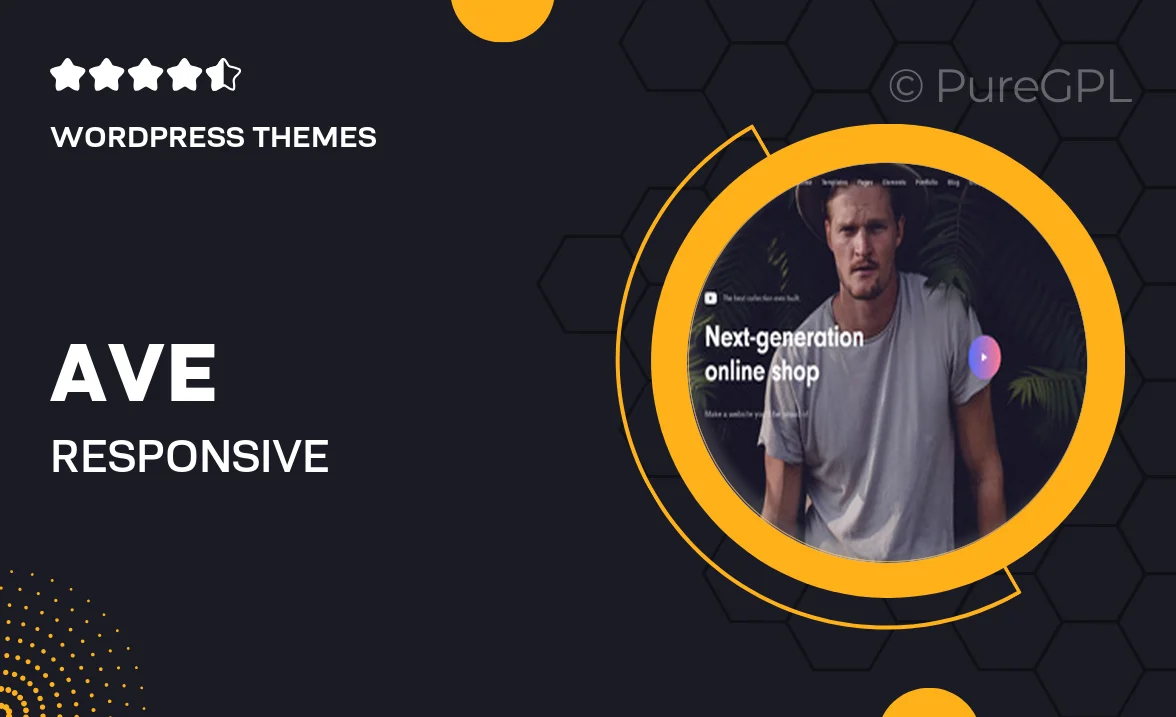 Ave – Responsive Multi-Purpose WordPress Theme