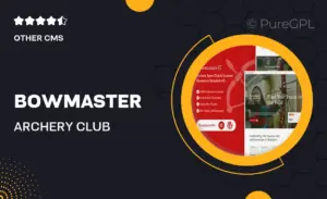 Bowmaster – Archery Club & Courses Elementor Template Kit