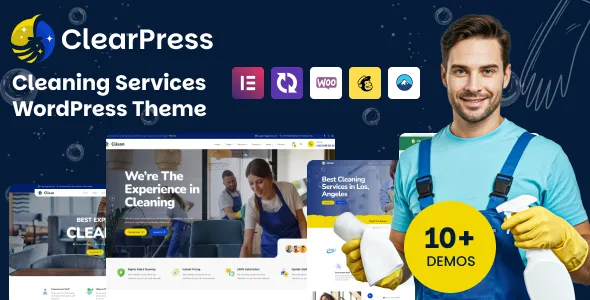 clearpress cleaning services wordpress theme 1