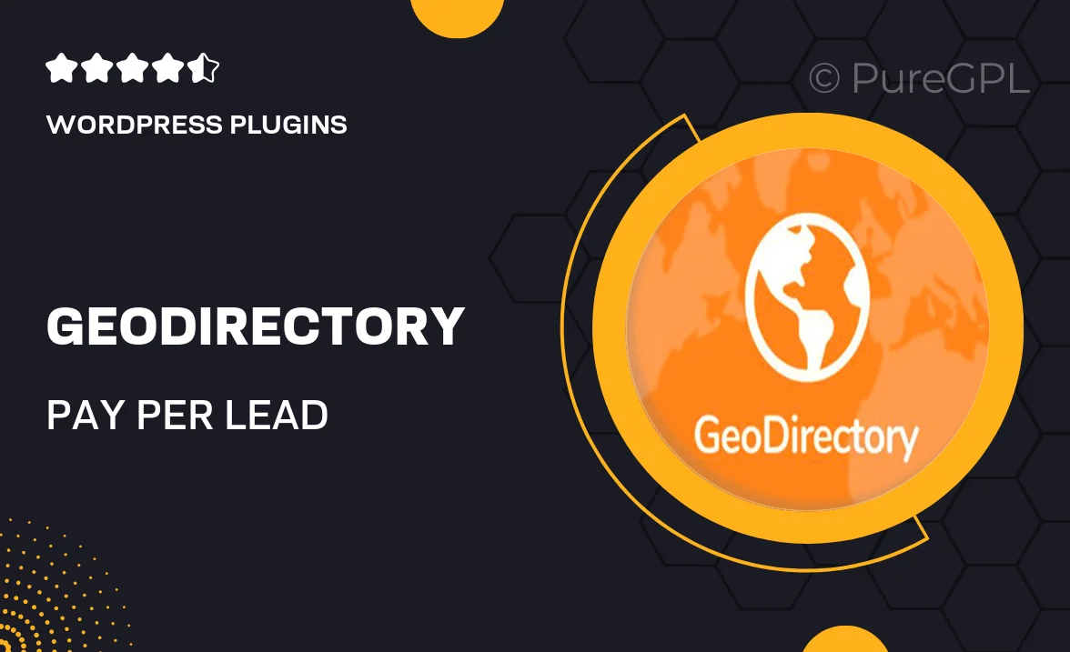 GeoDirectory Pay Per Lead