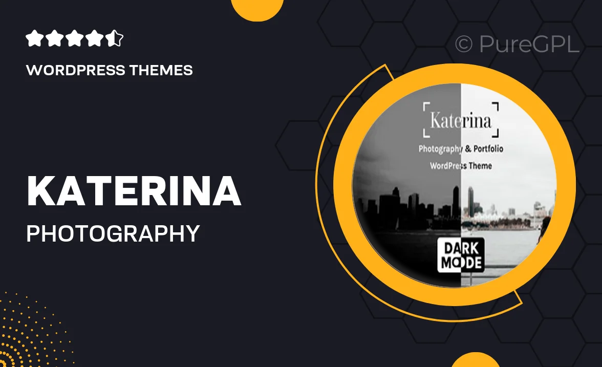 Katerina – Photography & Portfolio WordPress Theme