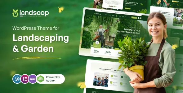 landscop landscaping gardening wordpress theme 1