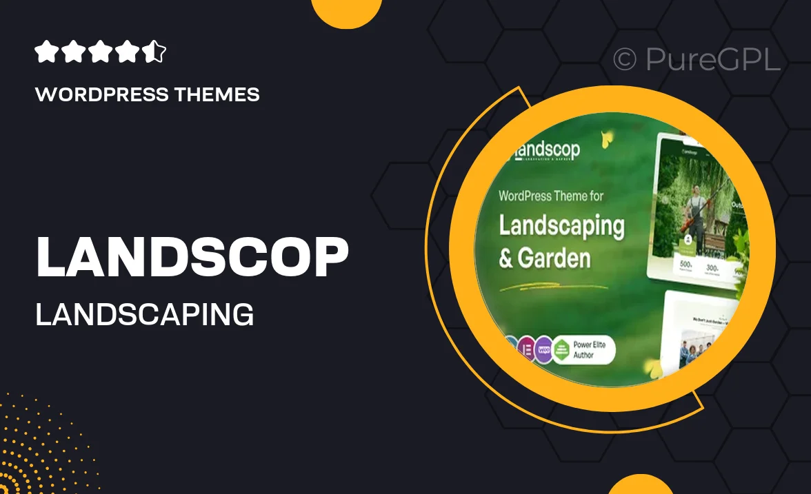 Landscop – Landscaping & Gardening WordPress Theme