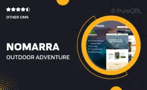 Nomarra – Outdoor Adventure & Camping Elementor Pro Template Kit