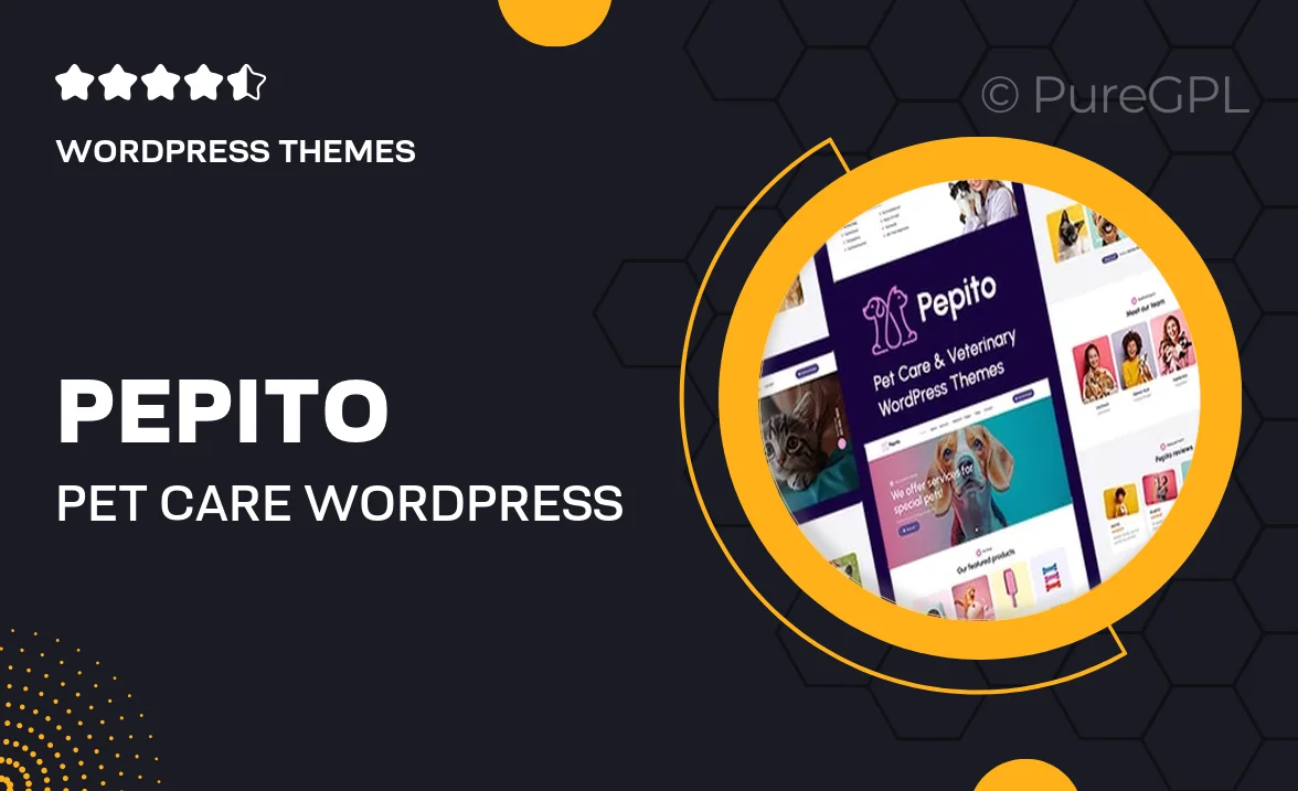 Pepito – Pet Care WordPress Theme