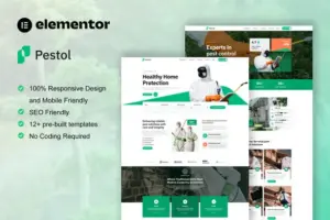 Pestol – Pest Control Service Elementor Pro Template Kit