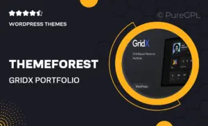 Themeforest | Gridx Portfolio Theme