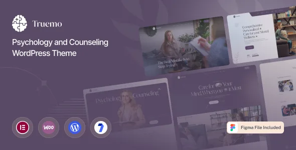 truemo psychology and counseling wordpress theme 1