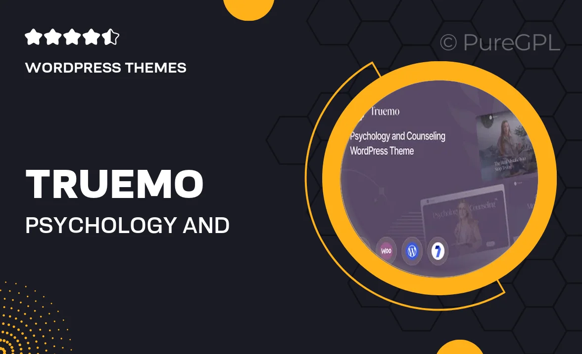 Truemo – Psychology and Counseling WordPress Theme