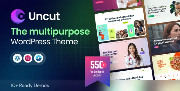 uncut the multipurpose wordpress theme 1