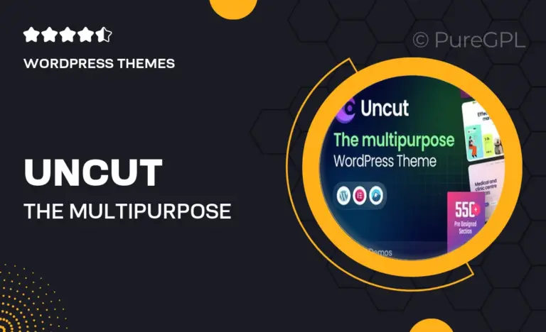 uncut the multipurpose wordpress theme