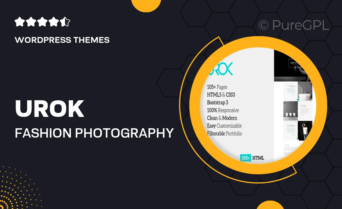 Urok – Fashion Photography Theme