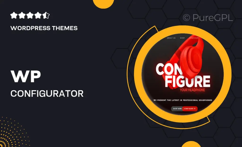 WP Configurator – WooCommerce WordPress Theme