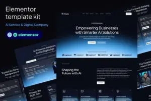 Aisev – AI Agency & AI Solutions Technology Elementor Template Kit