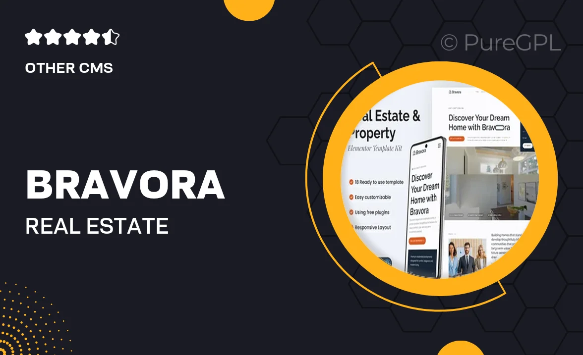 Bravora – Real Estate & Property Elementor Template Kit