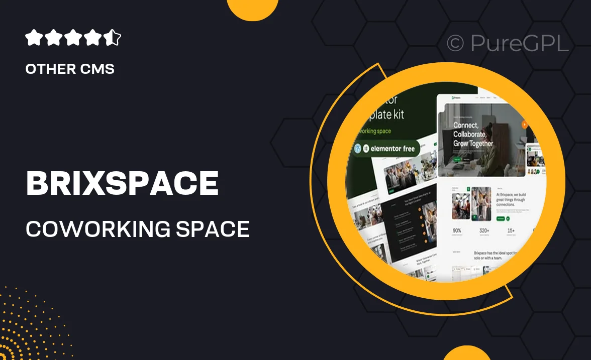 Brixspace – Coworking Space Elementor Template Kit