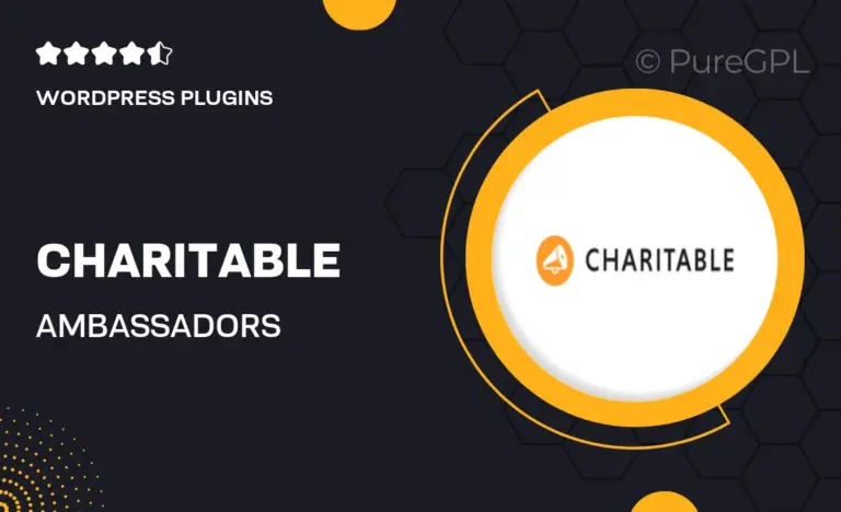 charitable ambassadors