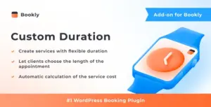 Codecanyon | Bookly Custom Duration