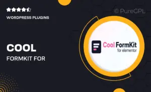 Cool FormKit for Elementor Forms