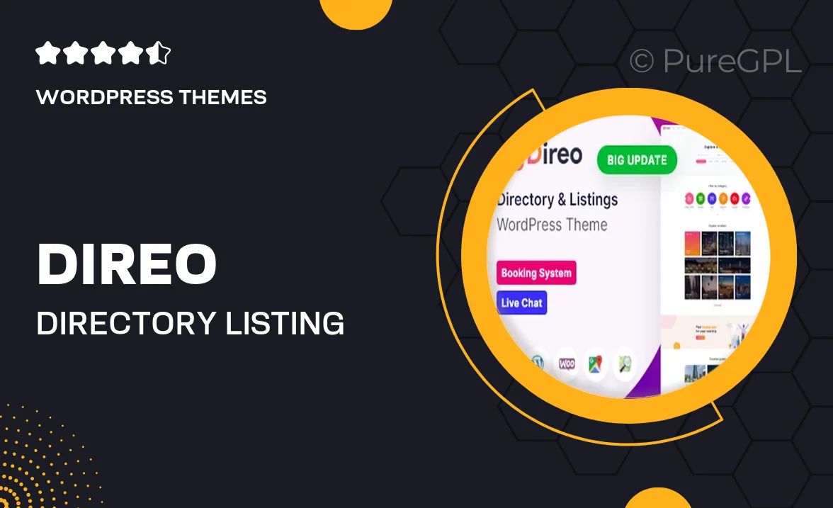 Direo – Directory & Listing WordPress Theme