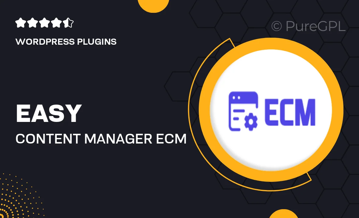 Easy Content Manager (ECM)