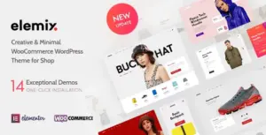 Elemix – Modern & Creative Elementor WooCommerce Theme