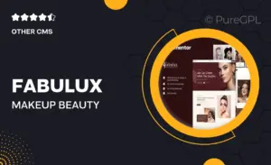 Fabulux – Makeup & Beauty Elementor Template Kit