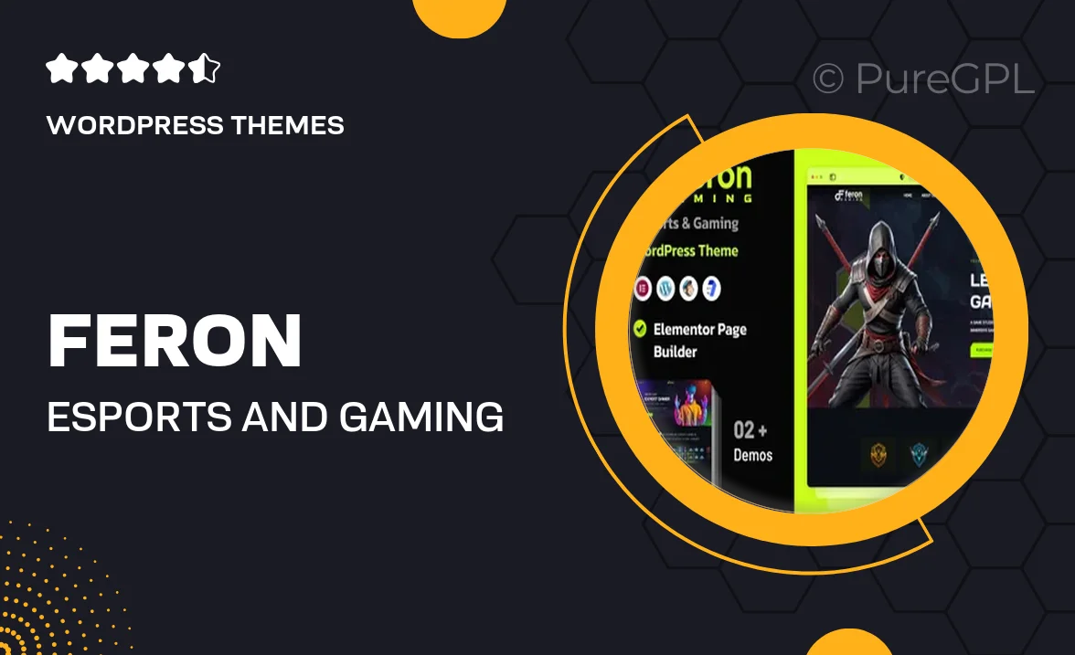 Feron – eSports and Gaming WordPress Theme
