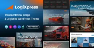 LogiXpress – Transportation, Cargo & Logistics WordPress Theme
