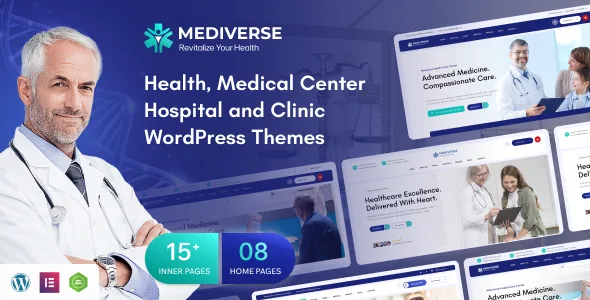 mediverse health medical clinic wordpress theme 1