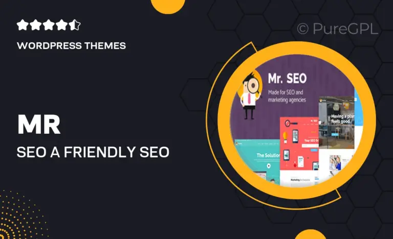 mr seo a friendly seo marketing agency and social media theme
