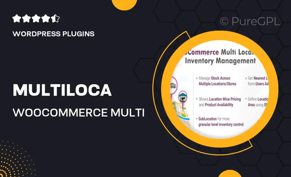 MultiLoca – WooCommerce Multi Locations Inventory Management