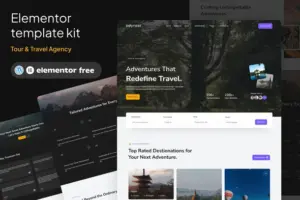 Odynest – Travel & Tour Agency Elementor Template Kit