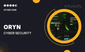 Oryn – Cyber Security Elementor Template Kit