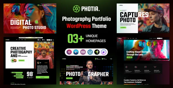 photia photography portfolio wordpress theme 1